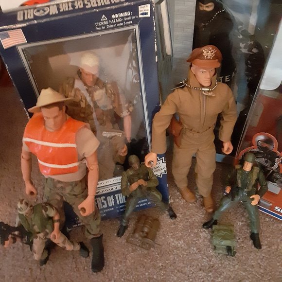 Lot of 8x GI joe 12' action figures and 4x 5' action figures - Picture 2 of 11